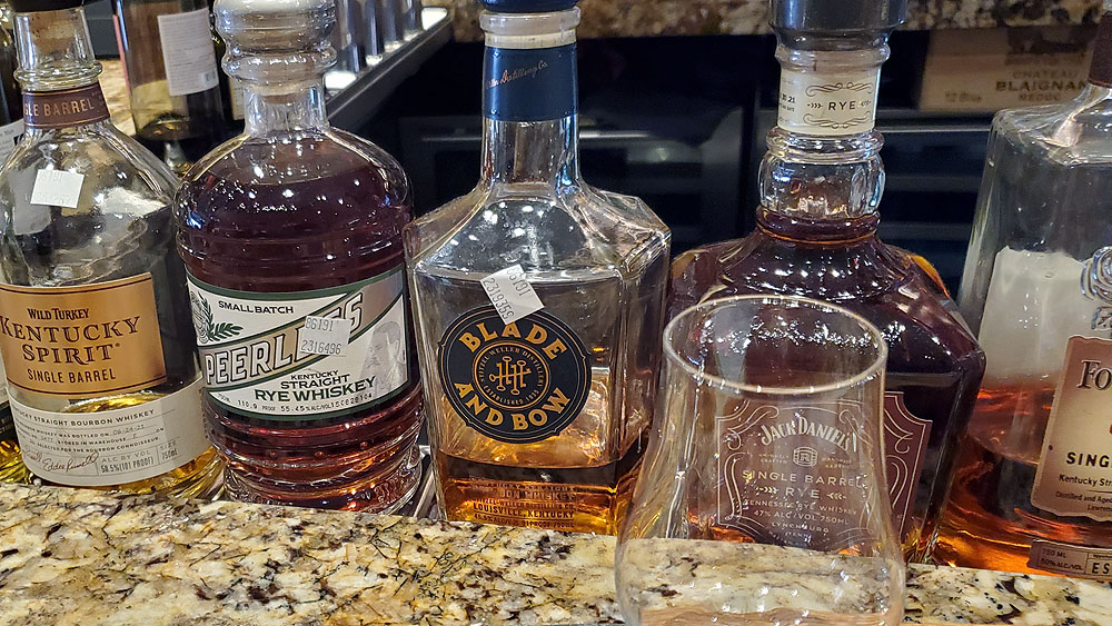 January bourbon tasting