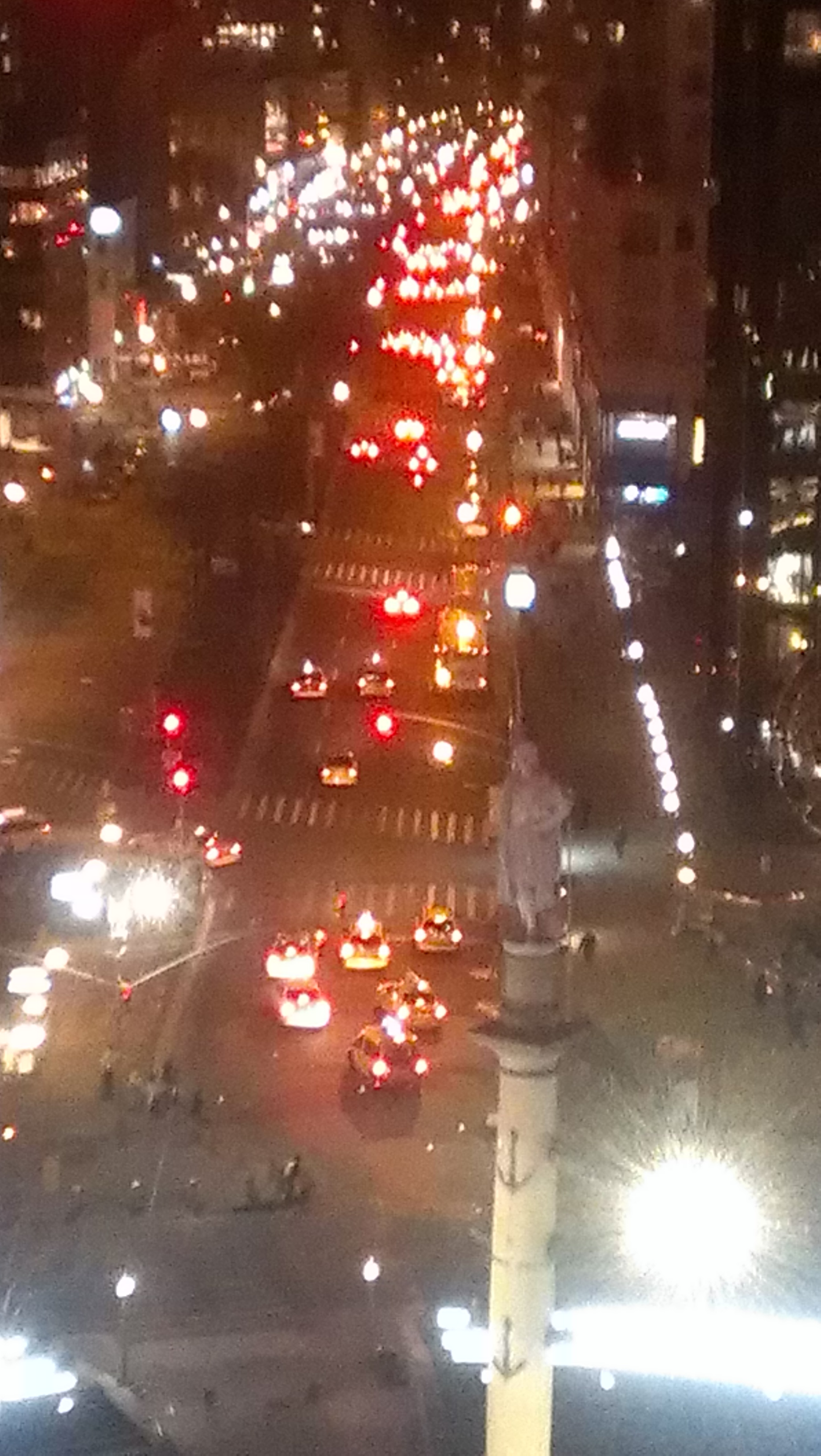 Columbus Circle at Night