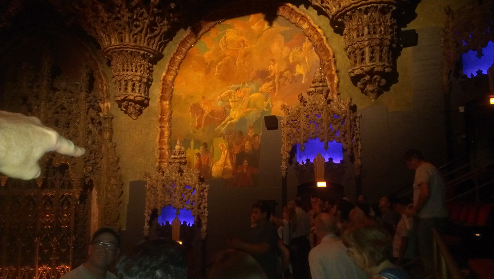 Interior of United Artists Theater
