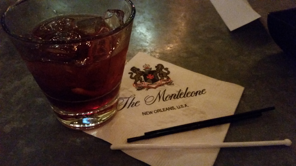 Sazaracs at the carousel bar just because