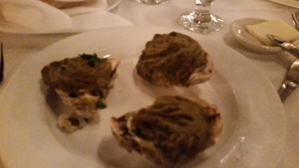 Antoine's Oysters Rockefeller taste as bad as they look